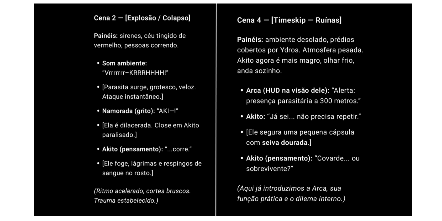 Roteiro de curta — estrutura, ritmo e diálogo natural